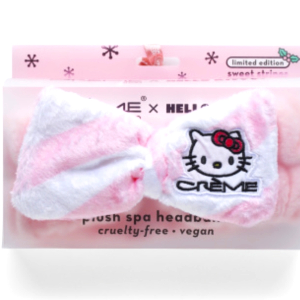 🆕 Hello Kitty Plush Spa Headband